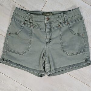 Jeanstar Women's Olive Jean Shorts